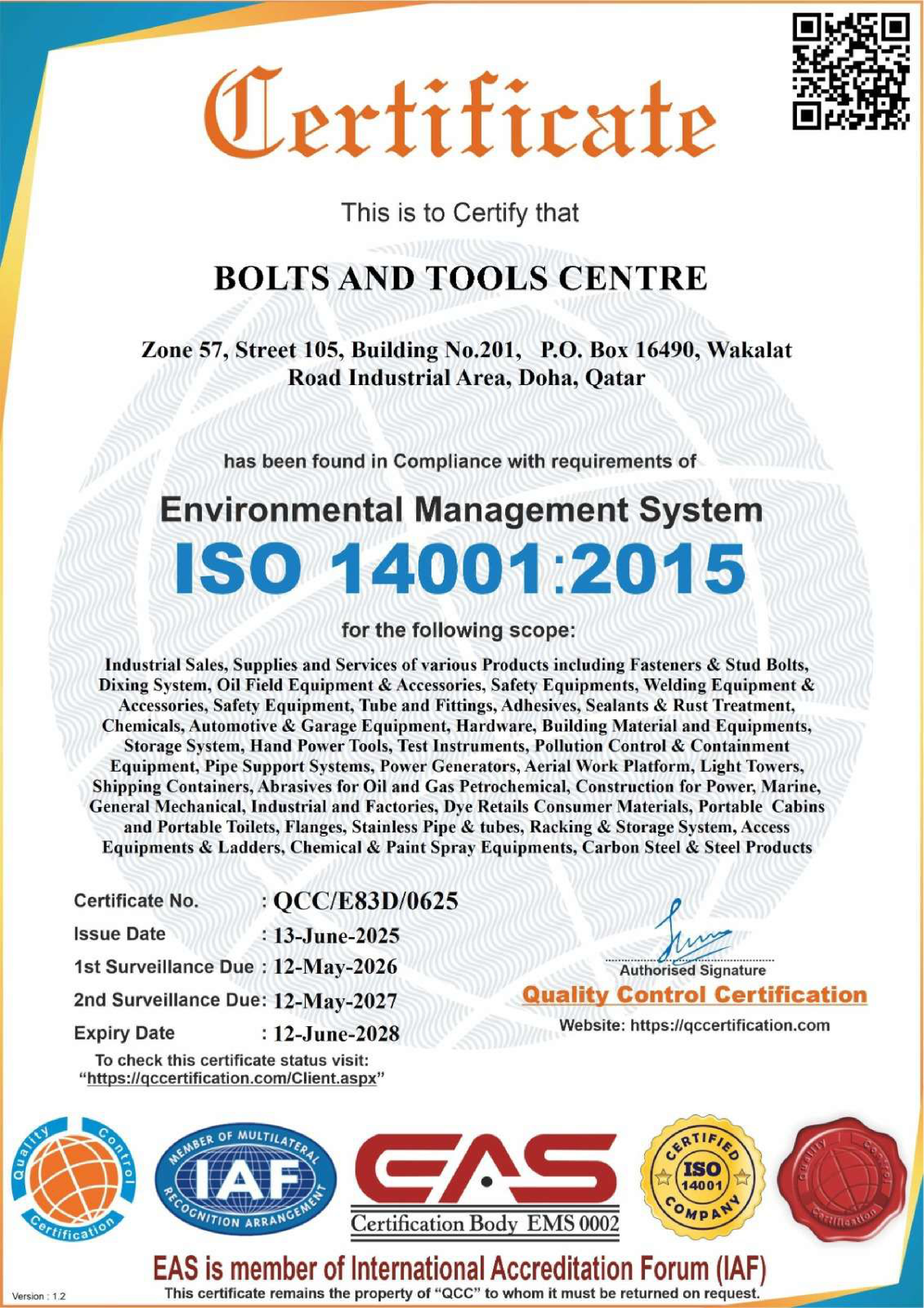 ISO 14001:2015